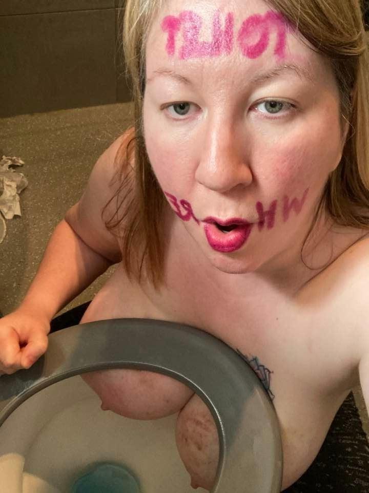 25P Humiliated Fat MILF Pig