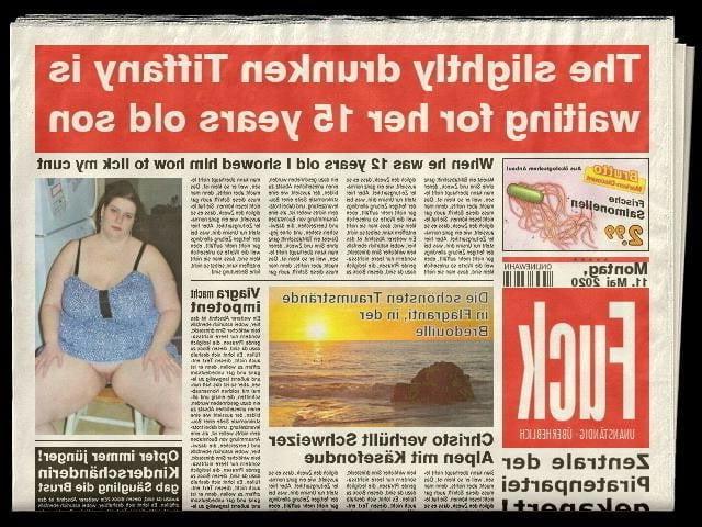 18P Tiffany the fat slut whore at famous  porn magazines