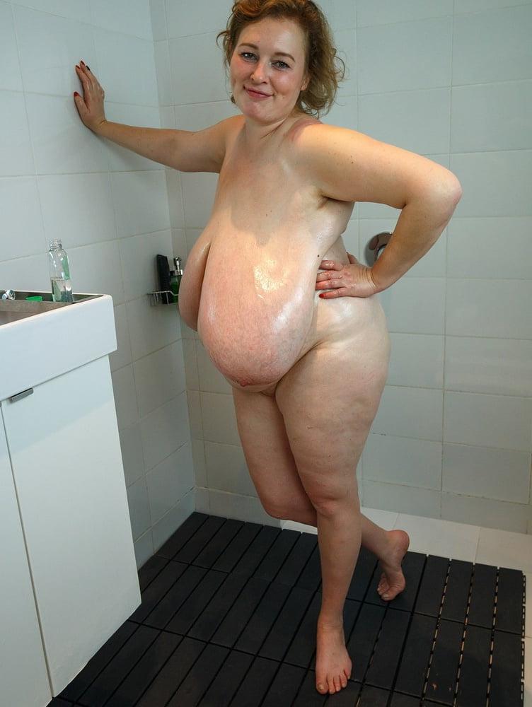 19P Seriously huge fat hanging boobs