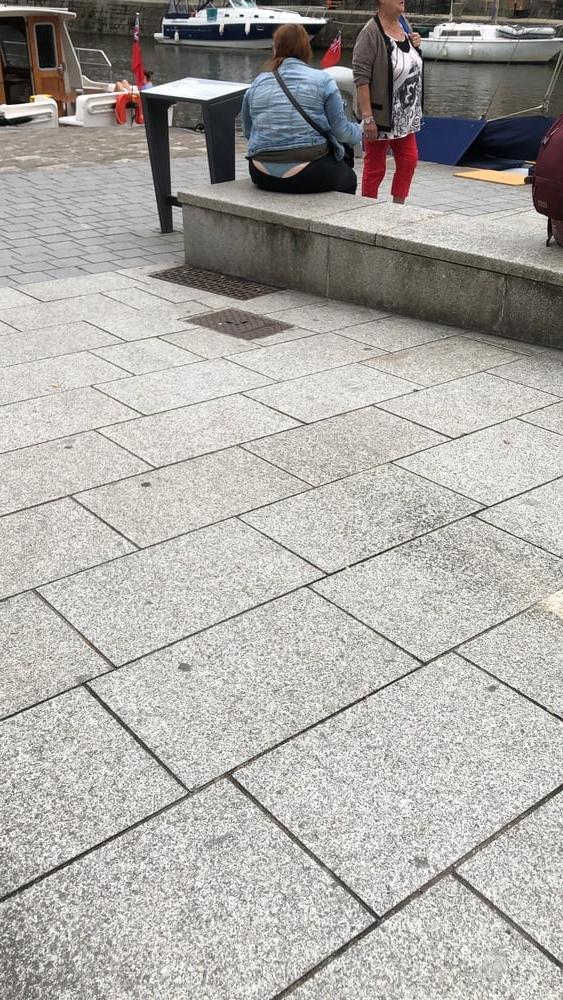 8P Holiday - sights of very day - wife ass - thong - public