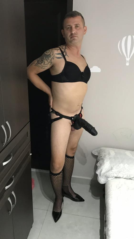 11P VIKA anal. Big strapon