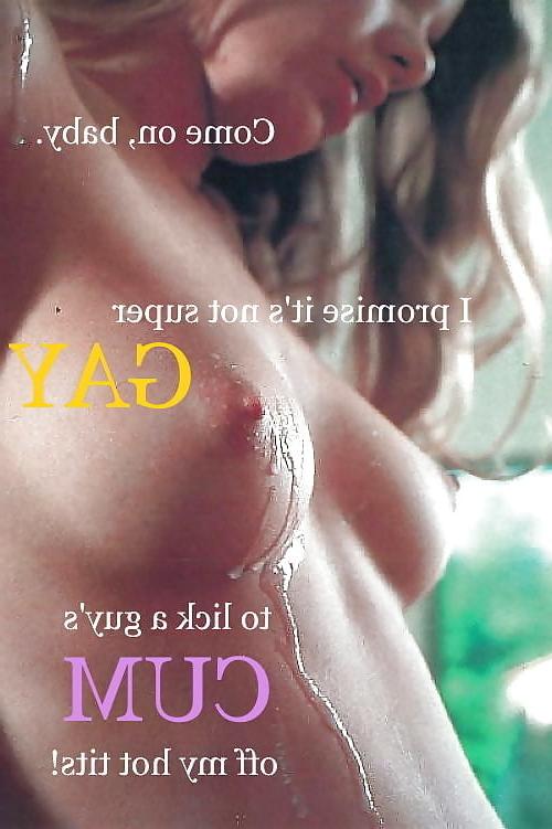 25P Bisexual, gay, and sissy captions