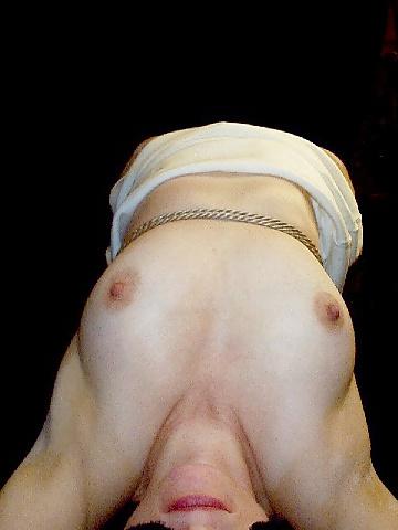 24P Tied-up older blonde