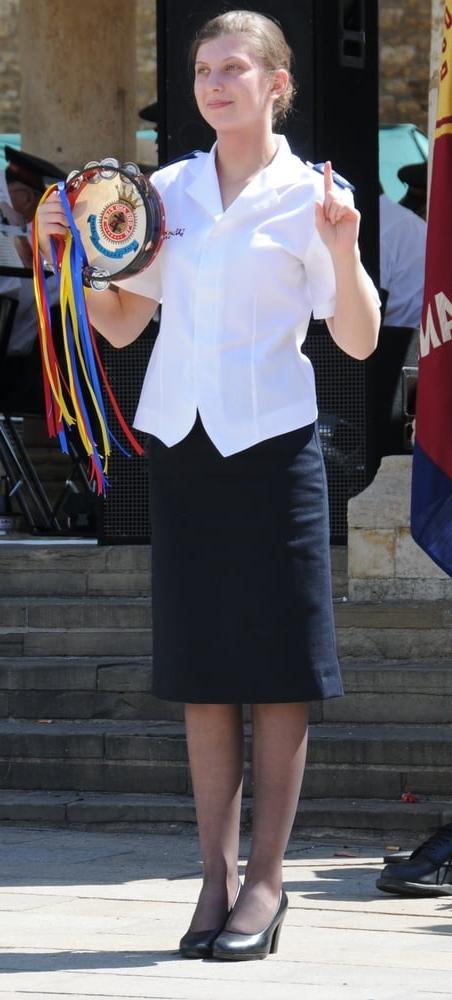 21P Salvation Army Cunts Pantyhosed in Uniform