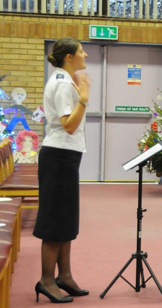21P Salvation Army Cunts Pantyhosed in Uniform