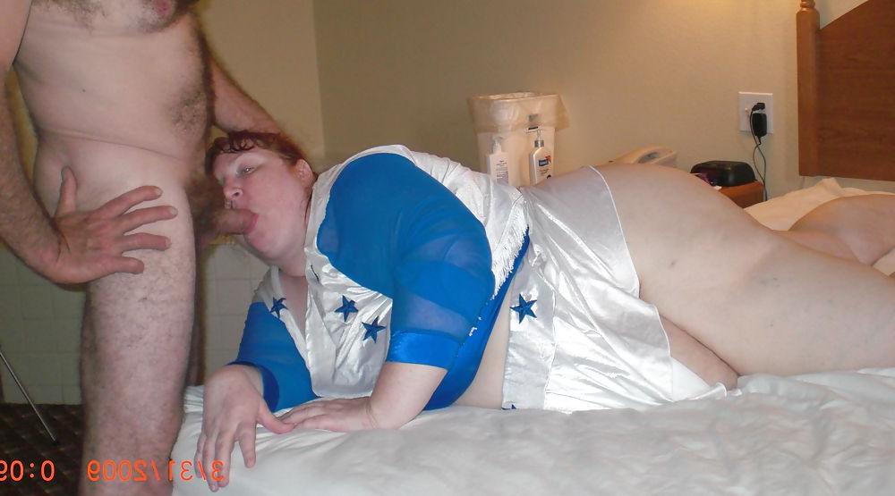 4P Cheerleader Sucking Cock