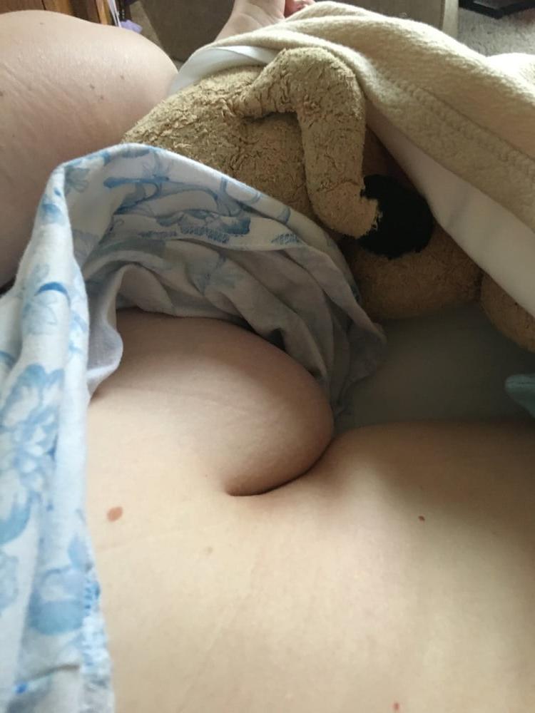 24P Unaware wife on Bed