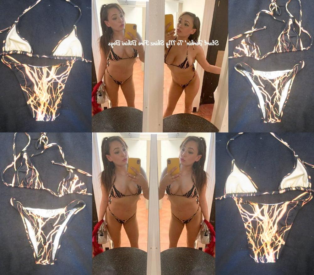 25P Jessy Thong Teen Ass Jerk Off Challenge Bikinis &amp; Thongs