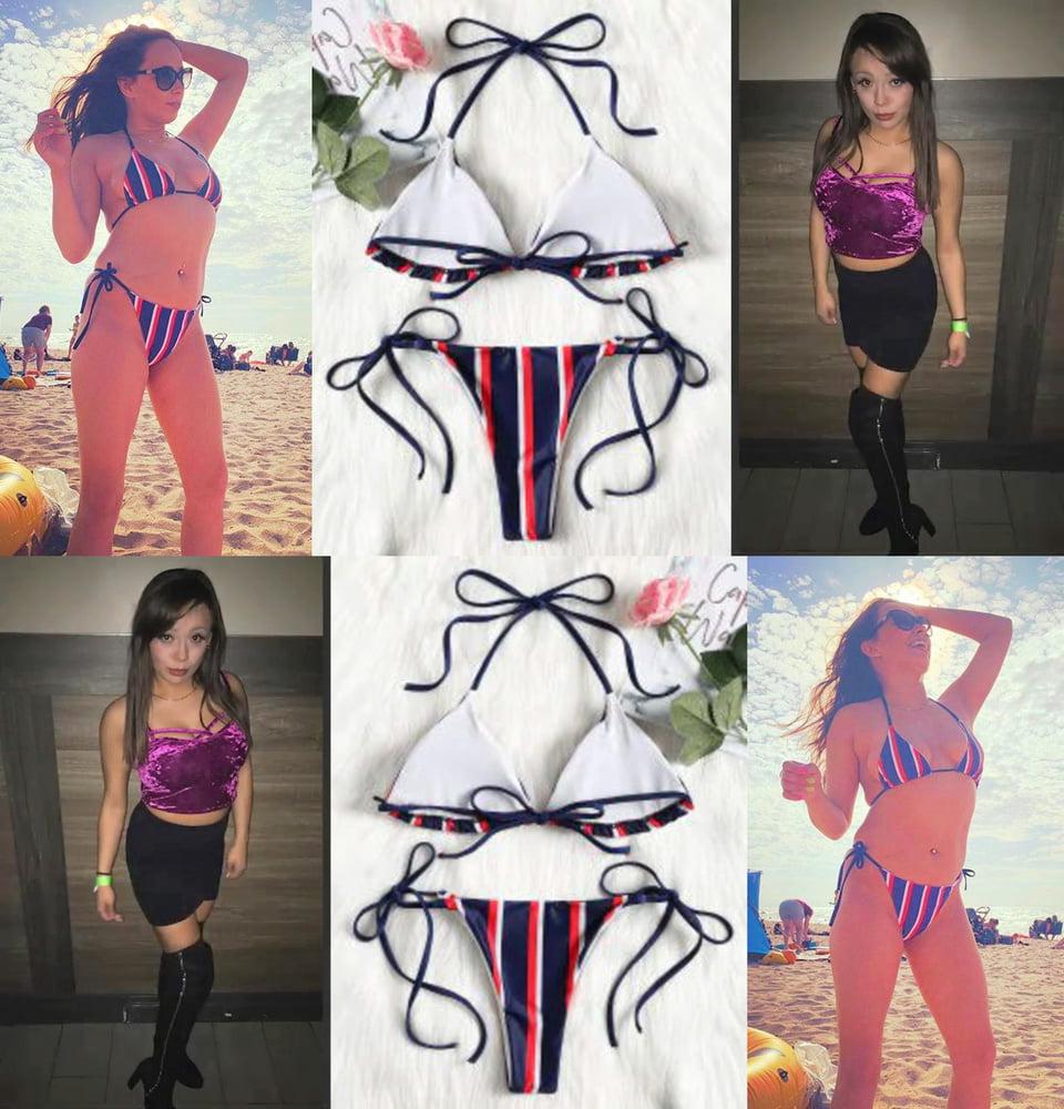 25P Jessy Thong Teen Ass Jerk Off Challenge Bikinis &amp; Thongs