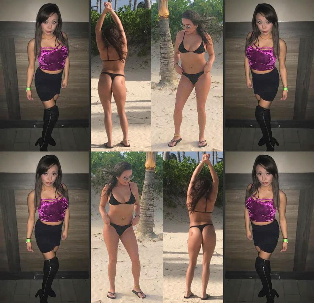 25P Jessy Thong Teen Ass Jerk Off Challenge Bikinis &amp; Thongs