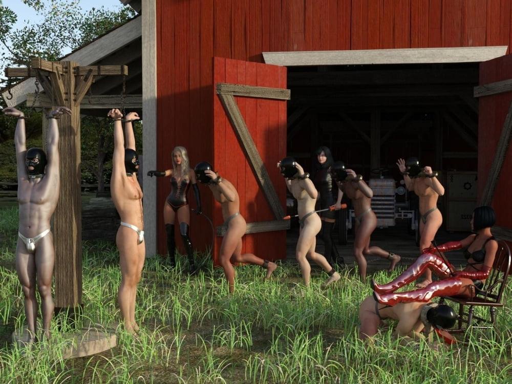 25P Femdom 3D - Art