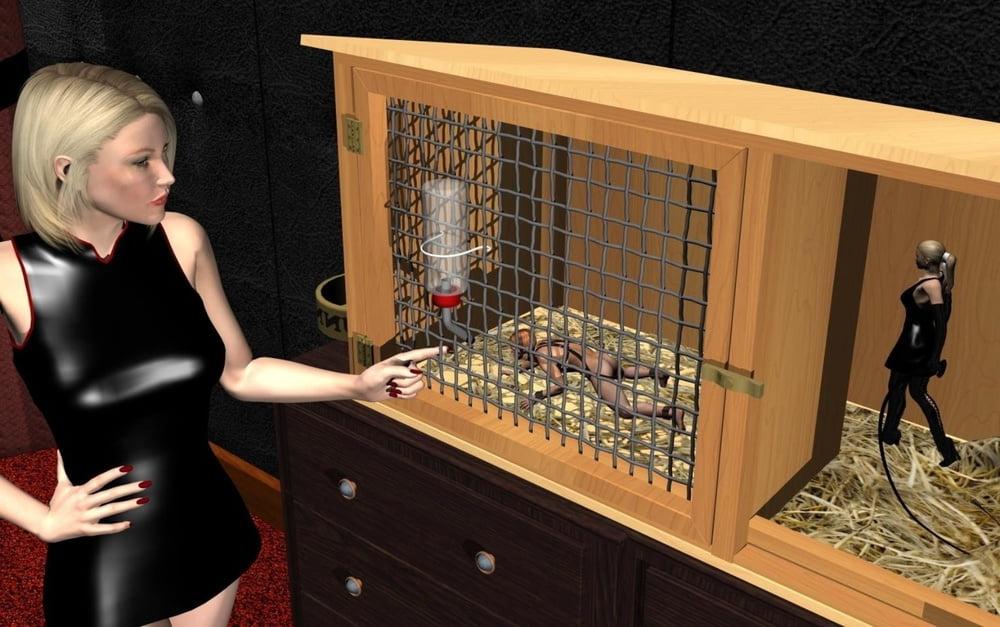 25P Femdom 3D - Art