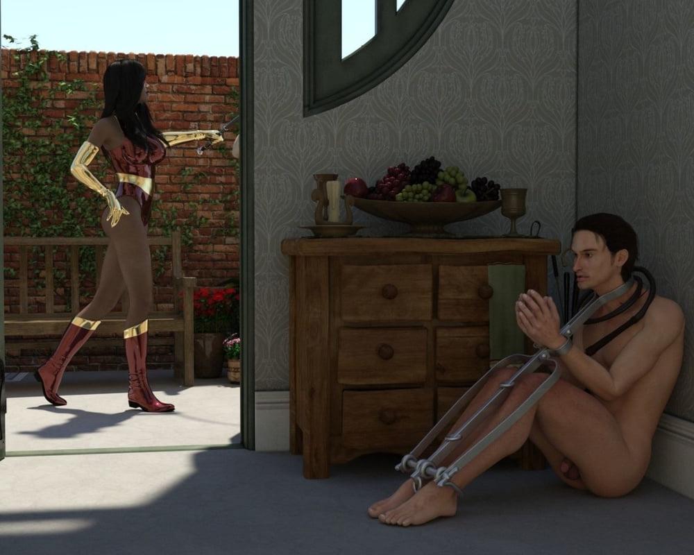 25P Femdom 3D - Art