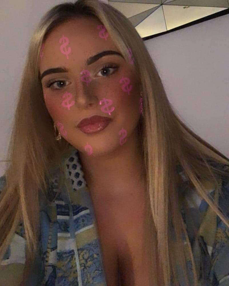 25P Blonde bimbo Harliegh
