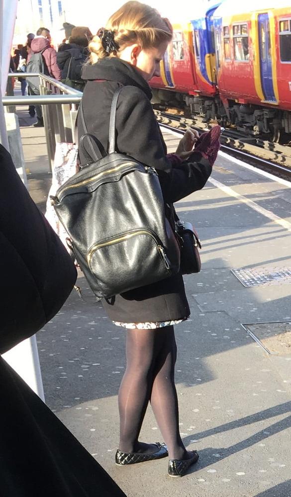 17P Street Pantyhose - Worn Out UK Wife