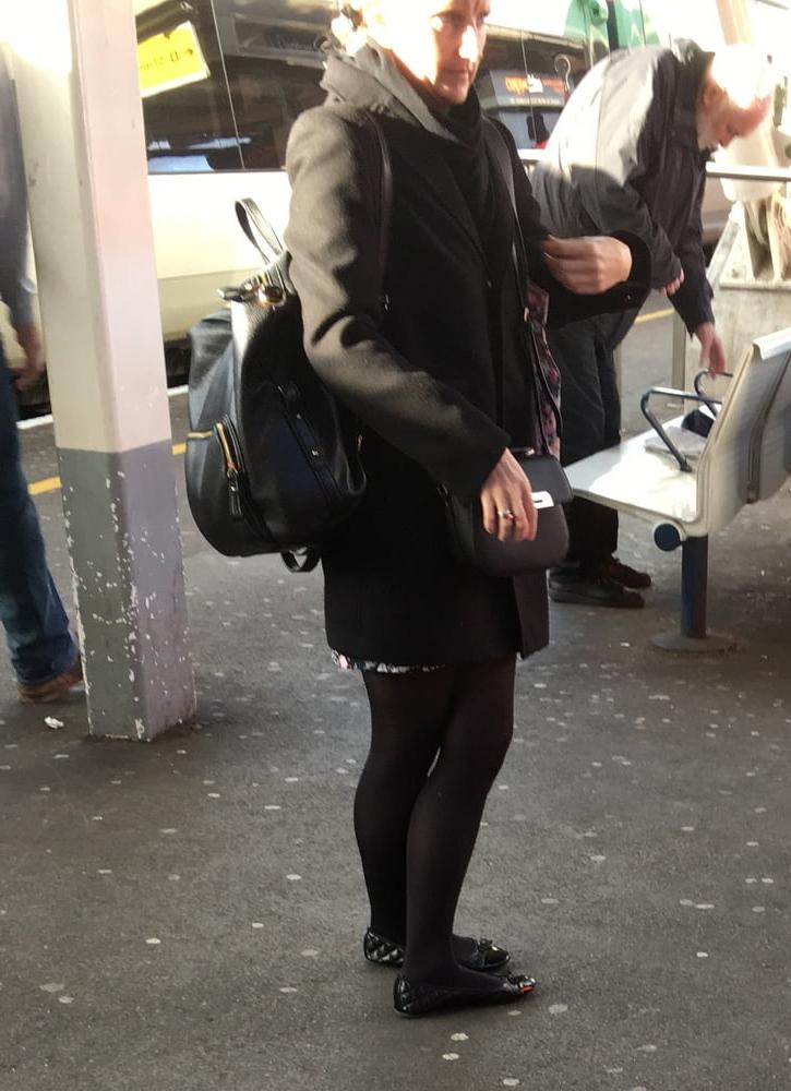 17P Street Pantyhose - Worn Out UK Wife