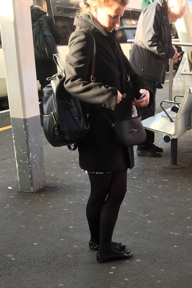 17P Street Pantyhose - Worn Out UK Wife