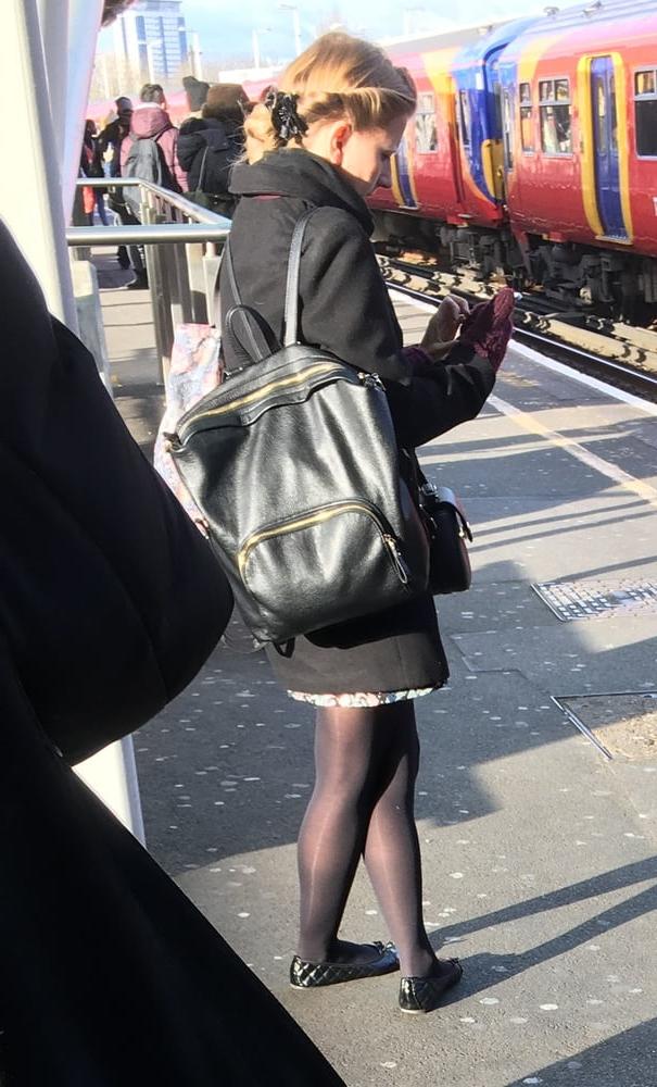 17P Street Pantyhose - Worn Out UK Wife