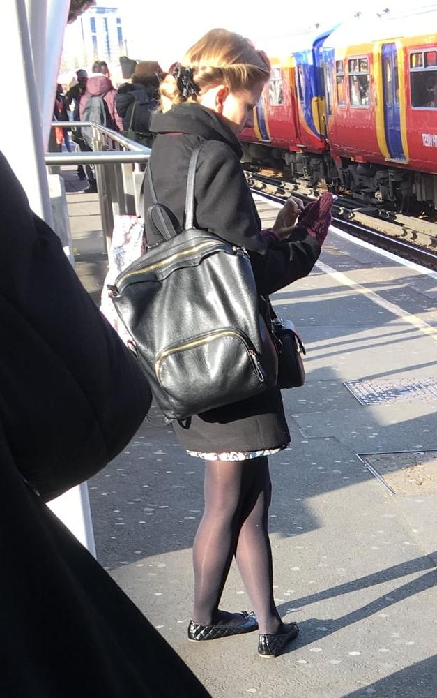 17P Street Pantyhose - Worn Out UK Wife