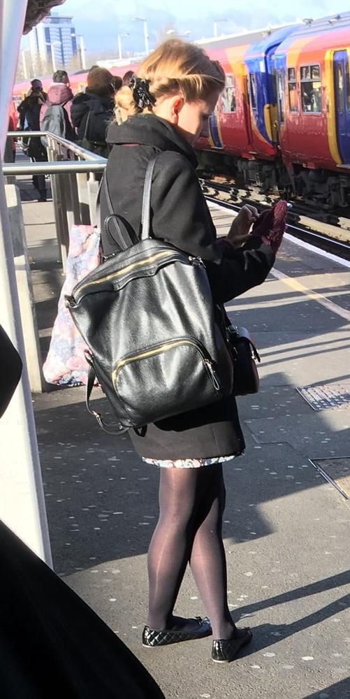 17P Street Pantyhose - Worn Out UK Wife