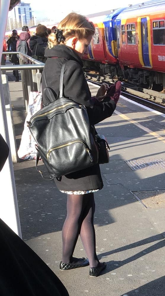 17P Street Pantyhose - Worn Out UK Wife