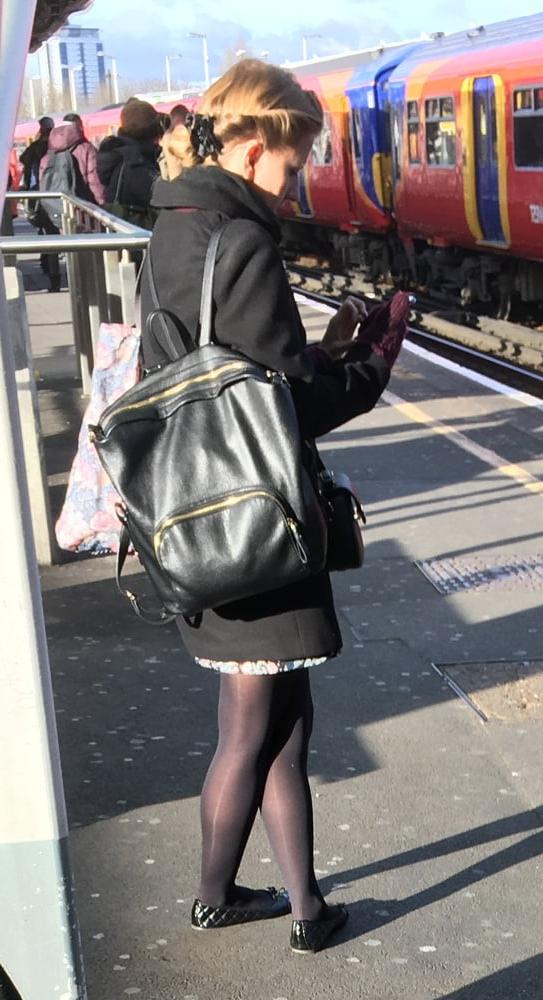 17P Street Pantyhose - Worn Out UK Wife