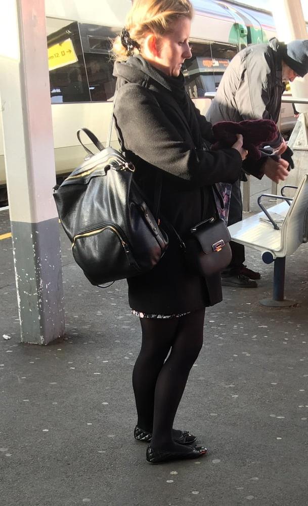 17P Street Pantyhose - Worn Out UK Wife