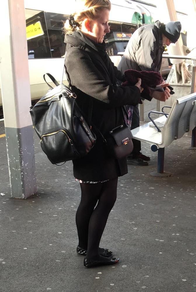 17P Street Pantyhose - Worn Out UK Wife