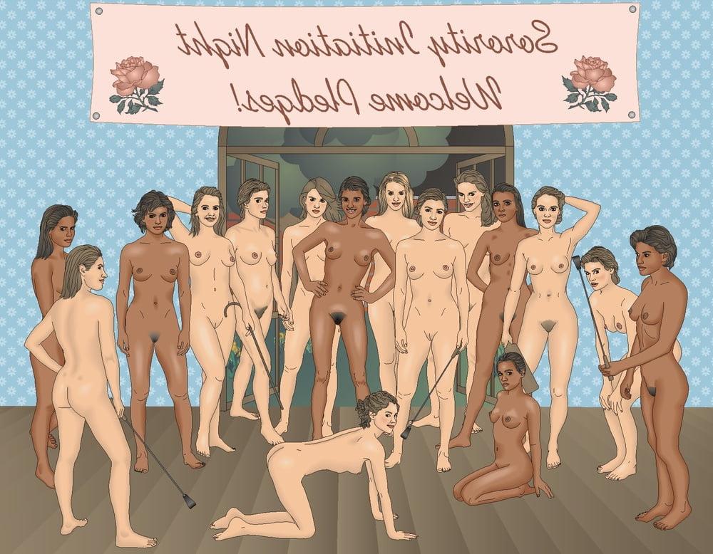 25P Vector Spanking, Nudist, &amp; Judicial art