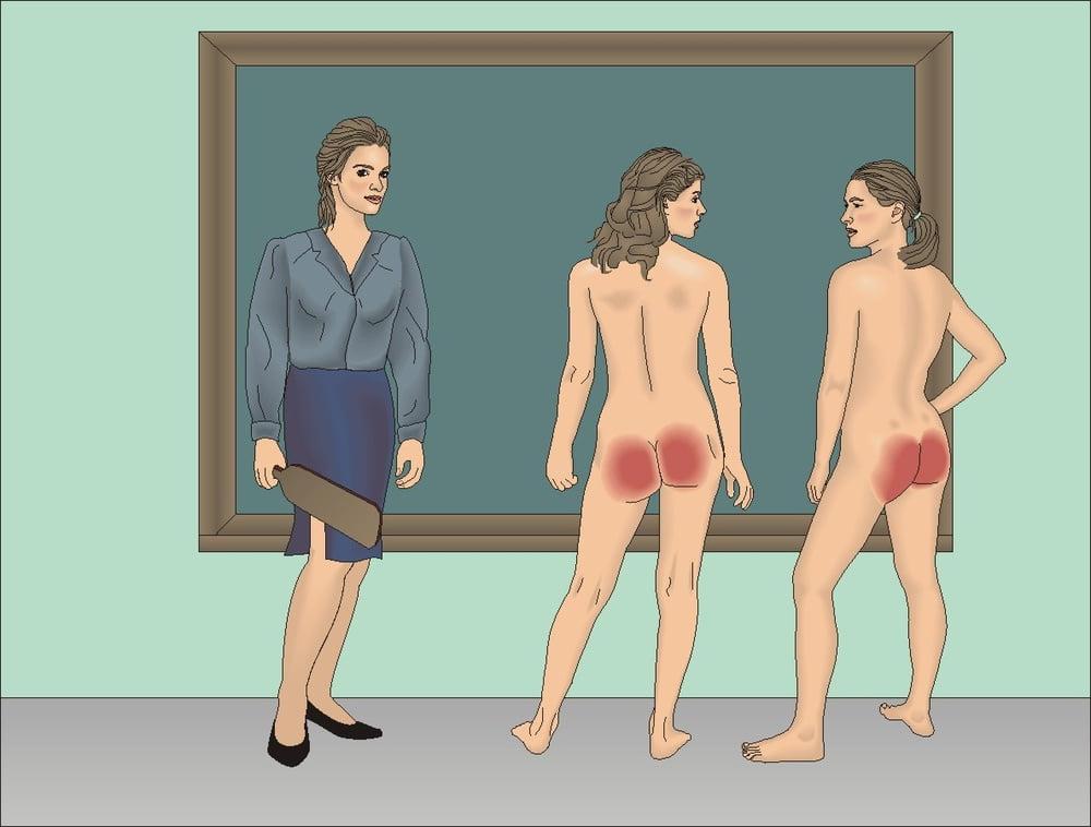 25P Vector Spanking, Nudist, &amp; Judicial art