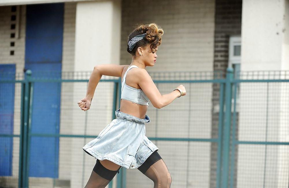 25P Rihanna filming the music video We Found Love in Ireland