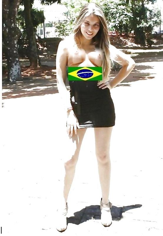 9P Slut Whore Brazilian