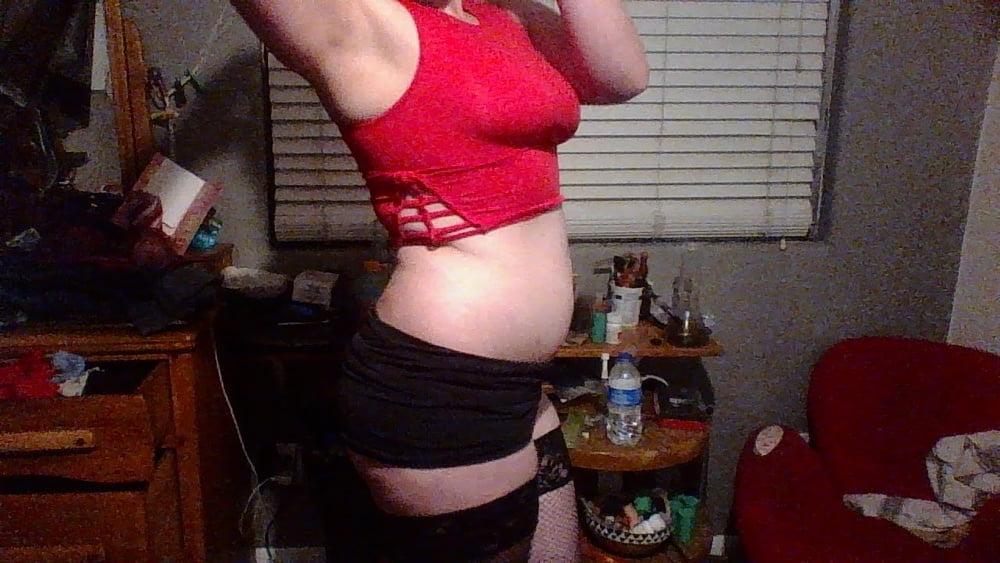 17P Curvy blonde PAWG