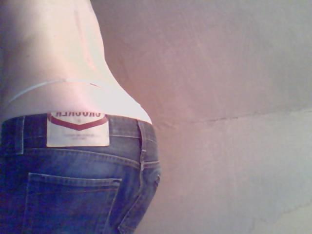 14P Me in girl thong