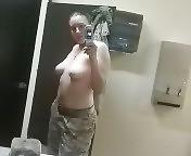 20P Hairy Muff Military teen