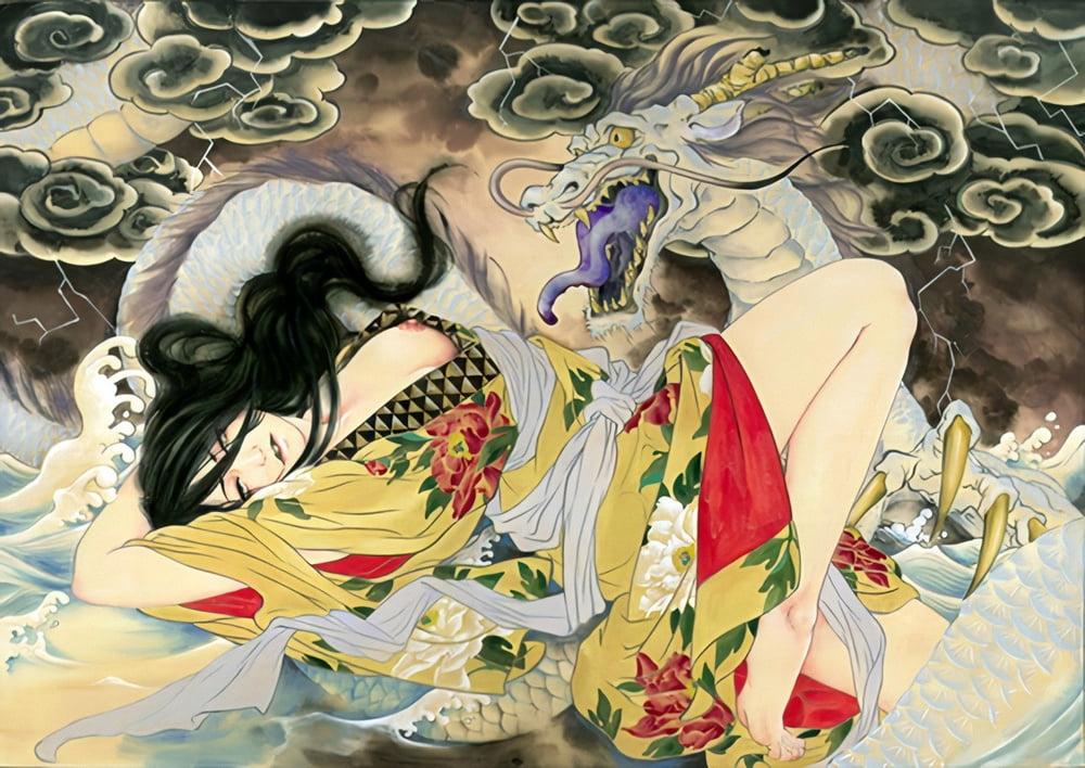 9P japanese illustration art