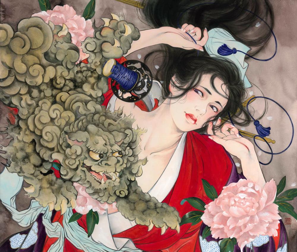 9P japanese illustration art