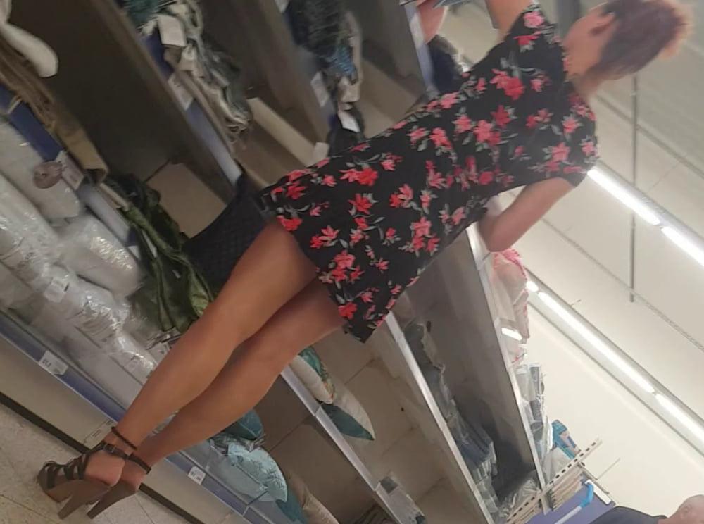 20P slut wife with high heels and mini skirt so hot and sexy
