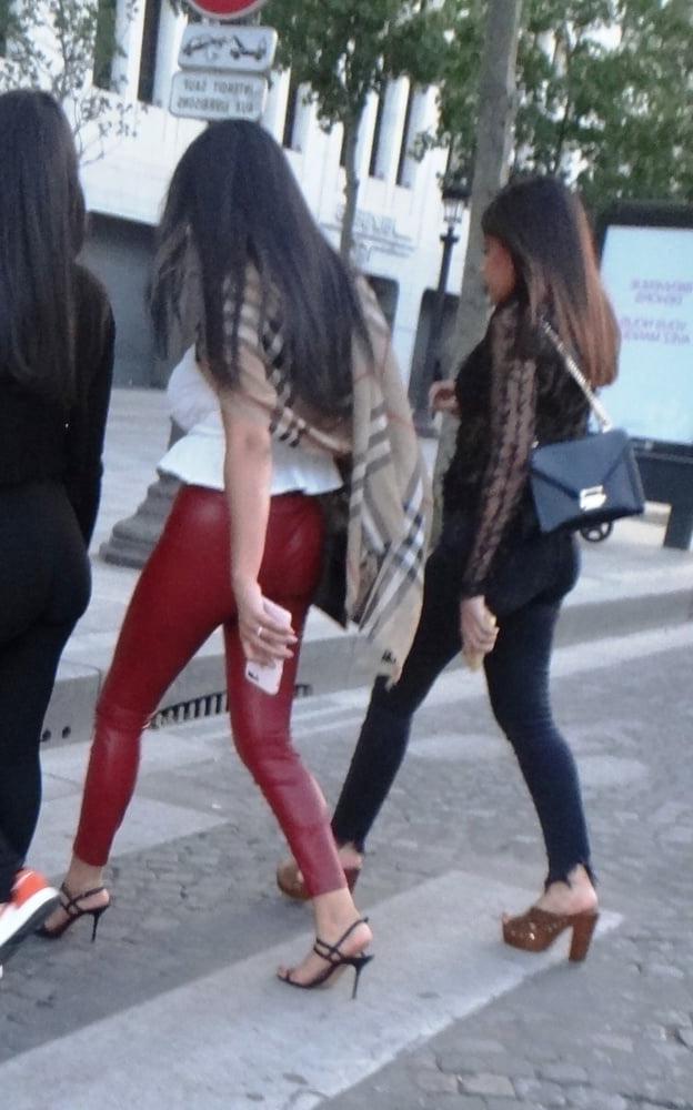 25P Sexy arabian with hot ass in high heels mules (pt1)