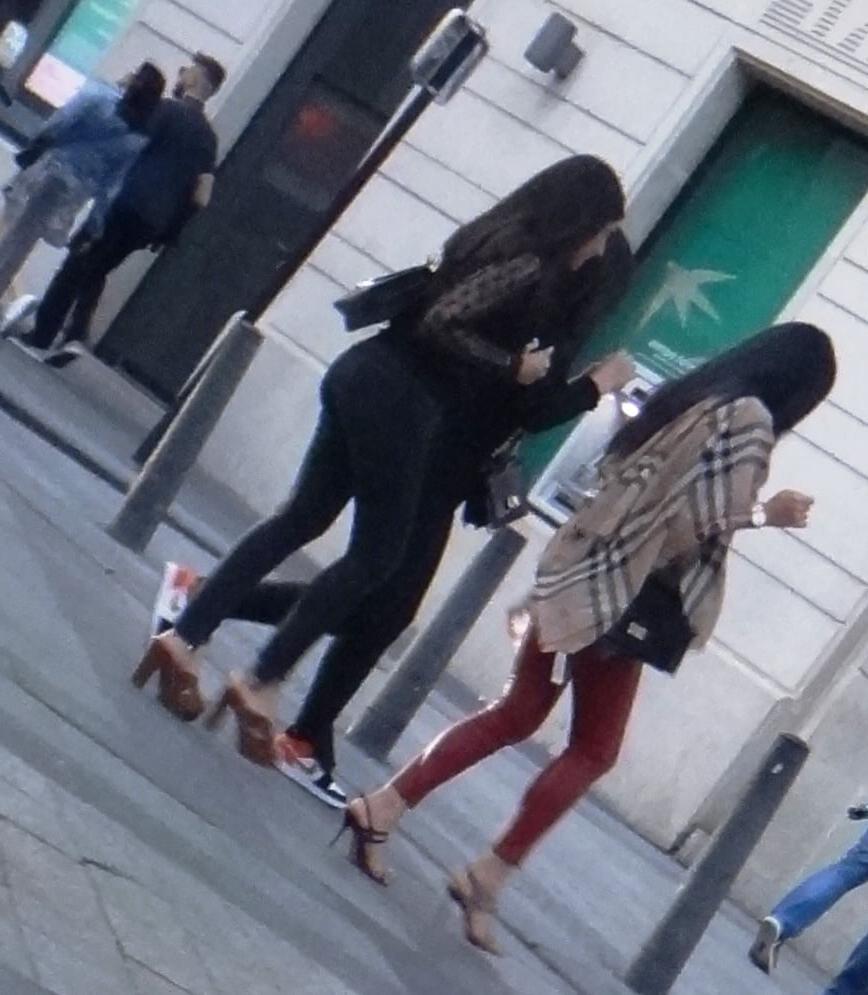 25P Sexy arabian with hot ass in high heels mules (pt1)