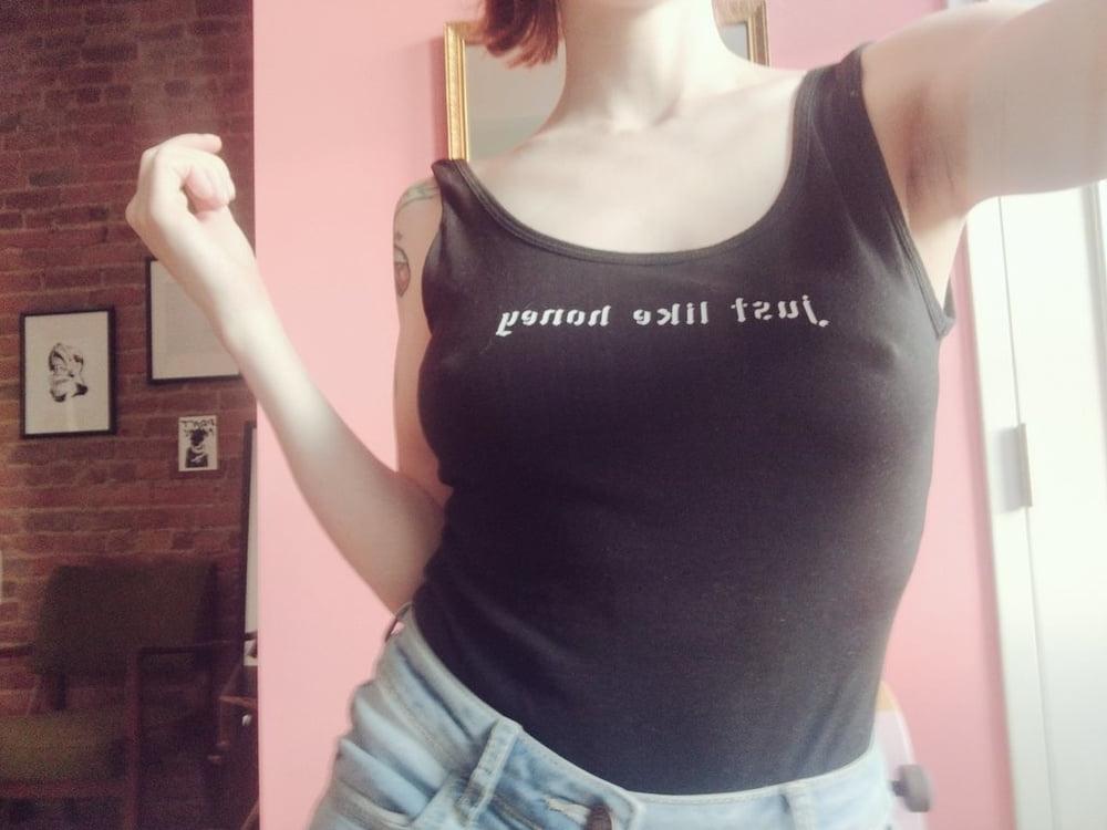 25P Redhead with Nice Puffy Tits