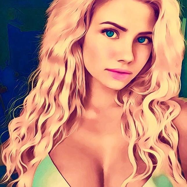25P Digital art hot chick