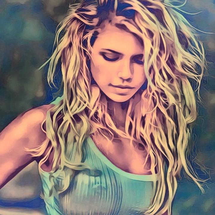 25P Digital art hot chick