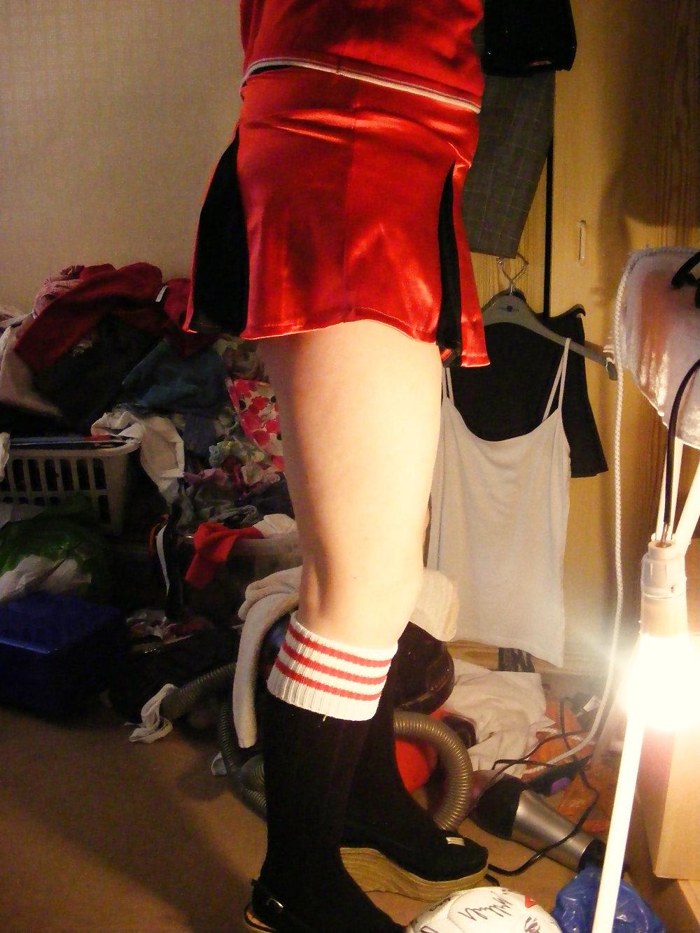 25P Blonde cheerleader two 