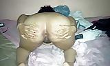 10P Black thong