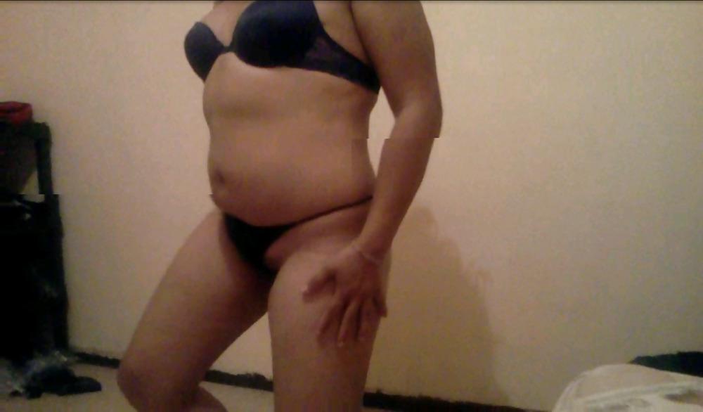 10P Black thong