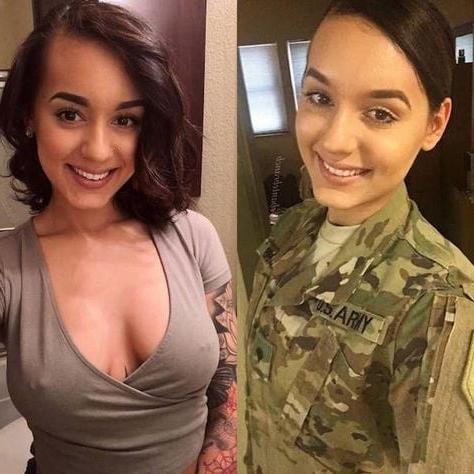 25P Sexy Militär-Babes