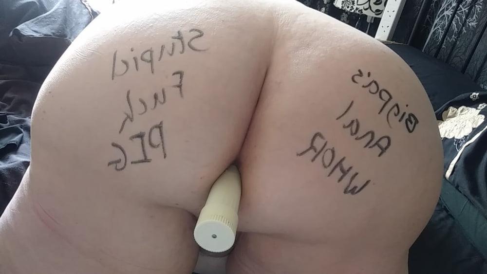 5P I'm a Stupid Fat Fucking Pig