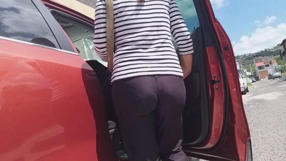 7P wife black pants