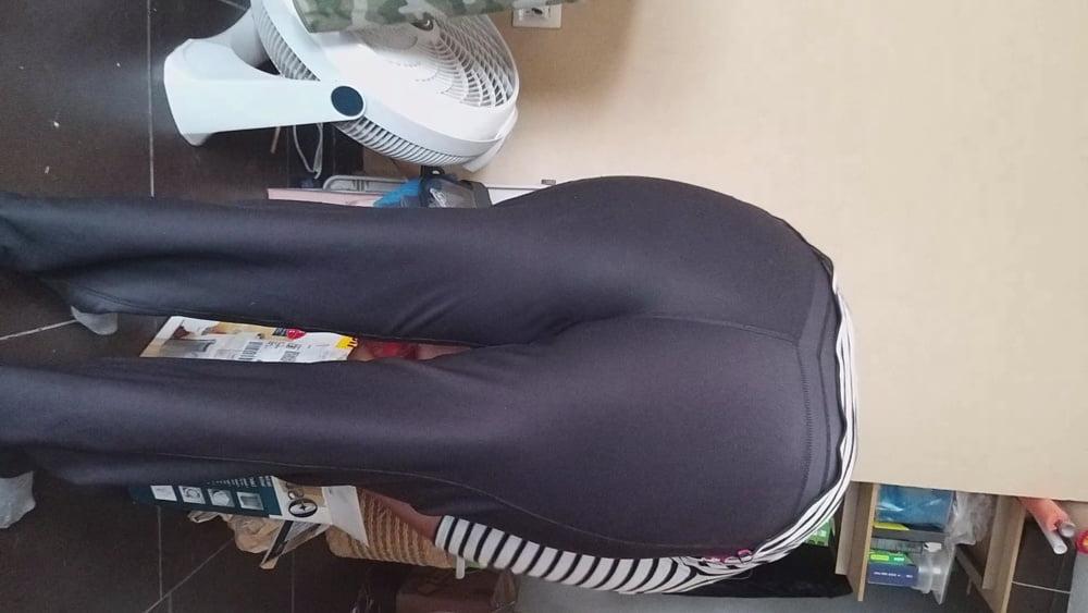 7P wife black pants